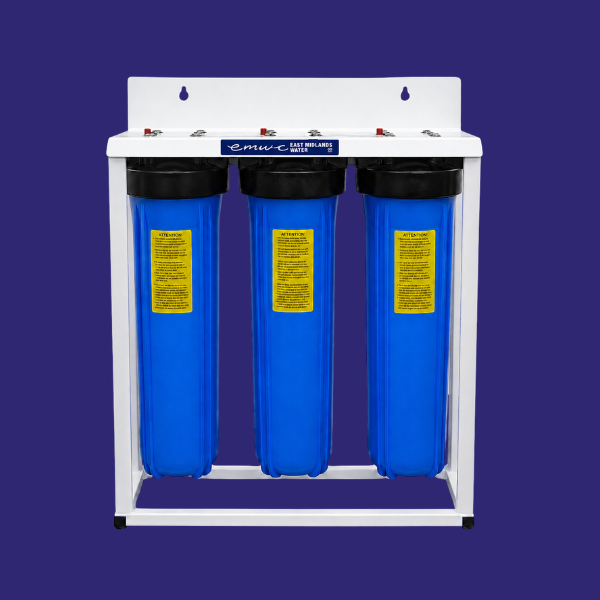 20 Inch Jumbo Private water 3 stage filtration (Housings and Inserts)
