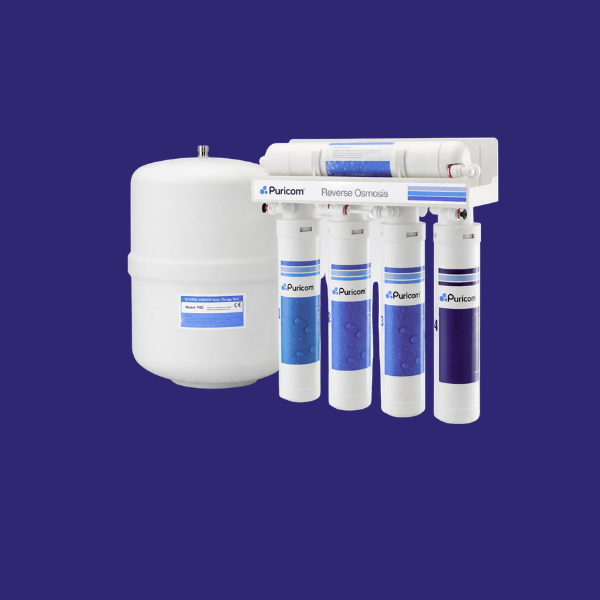 Sistema di filtraggio dell'acqua a osmosi inversa a 5 stadi con cambio rapido (ROCT8-R3)