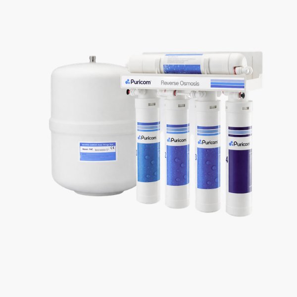 Sistema di filtraggio dell'acqua a osmosi inversa a 5 stadi con cambio rapido (ROCT8-R3)