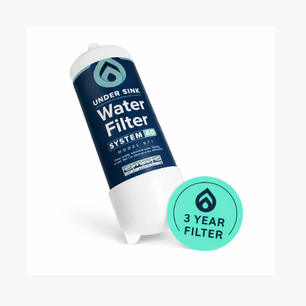 BT1 Filtro Acqua 3 Anni per Sistema 40 – Senza Cloro, Installazione Fai-da-Te Semplice