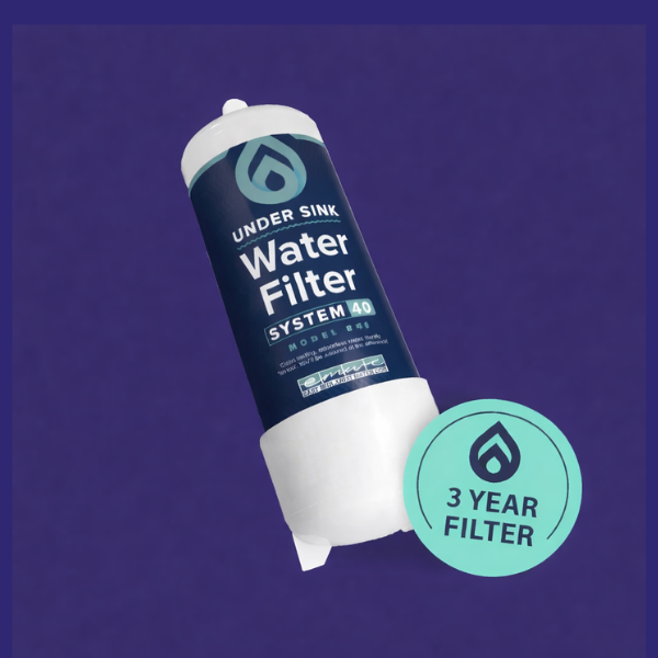 BT1 Filtro Acqua 3 Anni per Sistema 40 – Senza Cloro, Installazione Fai-da-Te Semplice