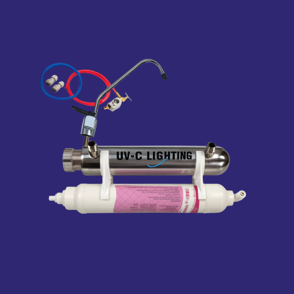Sistema UV e sedimenti da 3,9 lpm con rubinetto (UV3.9WL5M)