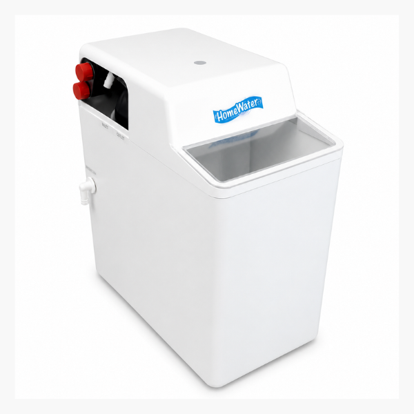 Addolcitore d'acqua non elettrico a doppio serbatoio Harvey Homewater F15-3SLT – Acqua dolce 24/7 senza elettricità
