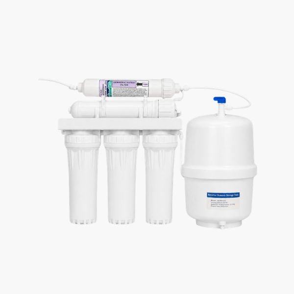 Sistema di filtrazione dell'acqua a osmosi inversa DI a 5 stadi Dental 50Gpd (RO5DI50)