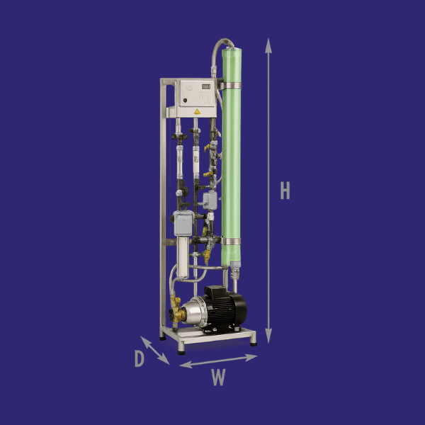 500 Litres per hour Industrial RO System