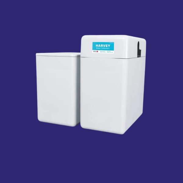 Addolcitore d'acqua non elettrico Harvey HVX Light Commercial a doppio serbatoio