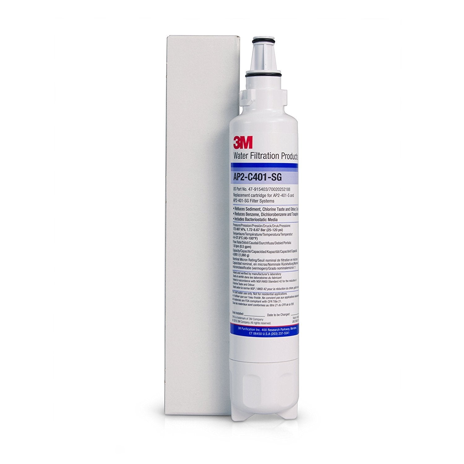 Confezione doppia  3m AP2-G  AP2-C401G Cartucce filtro di ricambio