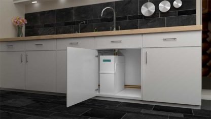 Addolcitore d'acqua a sale in blocco non elettrico Harvey Crown F15-3SLT a doppio serbatoio