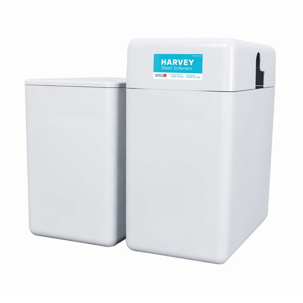 Addolcitore d'acqua non elettrico Harvey HVX Light Commercial a doppio serbatoio